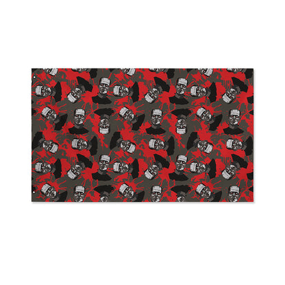 Horror Frankenstein Pattern Print Polyester Flag