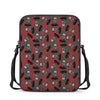 Horror Frankenstein Pattern Print Rectangular Crossbody Bag