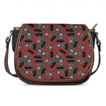 Horror Frankenstein Pattern Print Saddle Bag