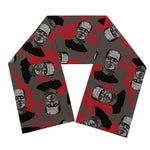 Horror Frankenstein Pattern Print Scarf