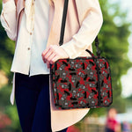 Horror Frankenstein Pattern Print Shoulder Strap Bible Bag