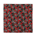 Horror Frankenstein Pattern Print Silk Bandana