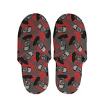 Horror Frankenstein Pattern Print Slippers