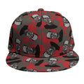 Horror Frankenstein Pattern Print Snapback Cap