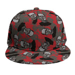 Horror Frankenstein Pattern Print Snapback Cap