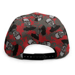 Horror Frankenstein Pattern Print Snapback Cap