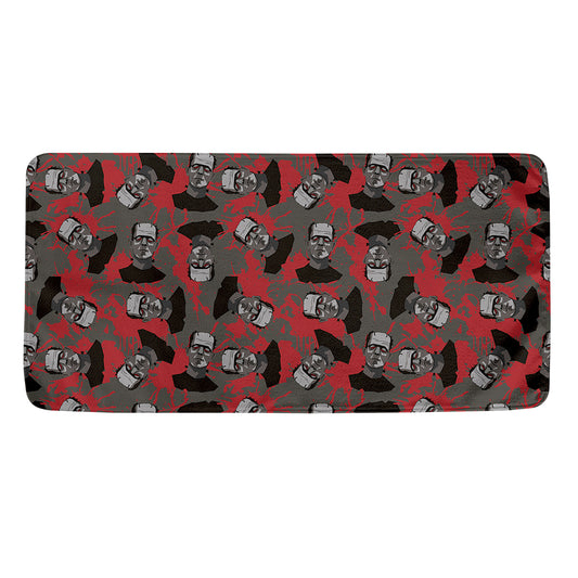 Horror Frankenstein Pattern Print Towel