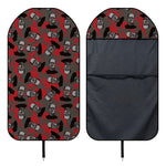 Horror Frankenstein Pattern Print Waterproof Car Seat Cover