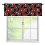 Horror Frankenstein Pattern Print Window Valance