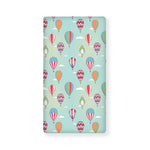 Hot Air Balloon Pattern Print Baby Crib Sheet