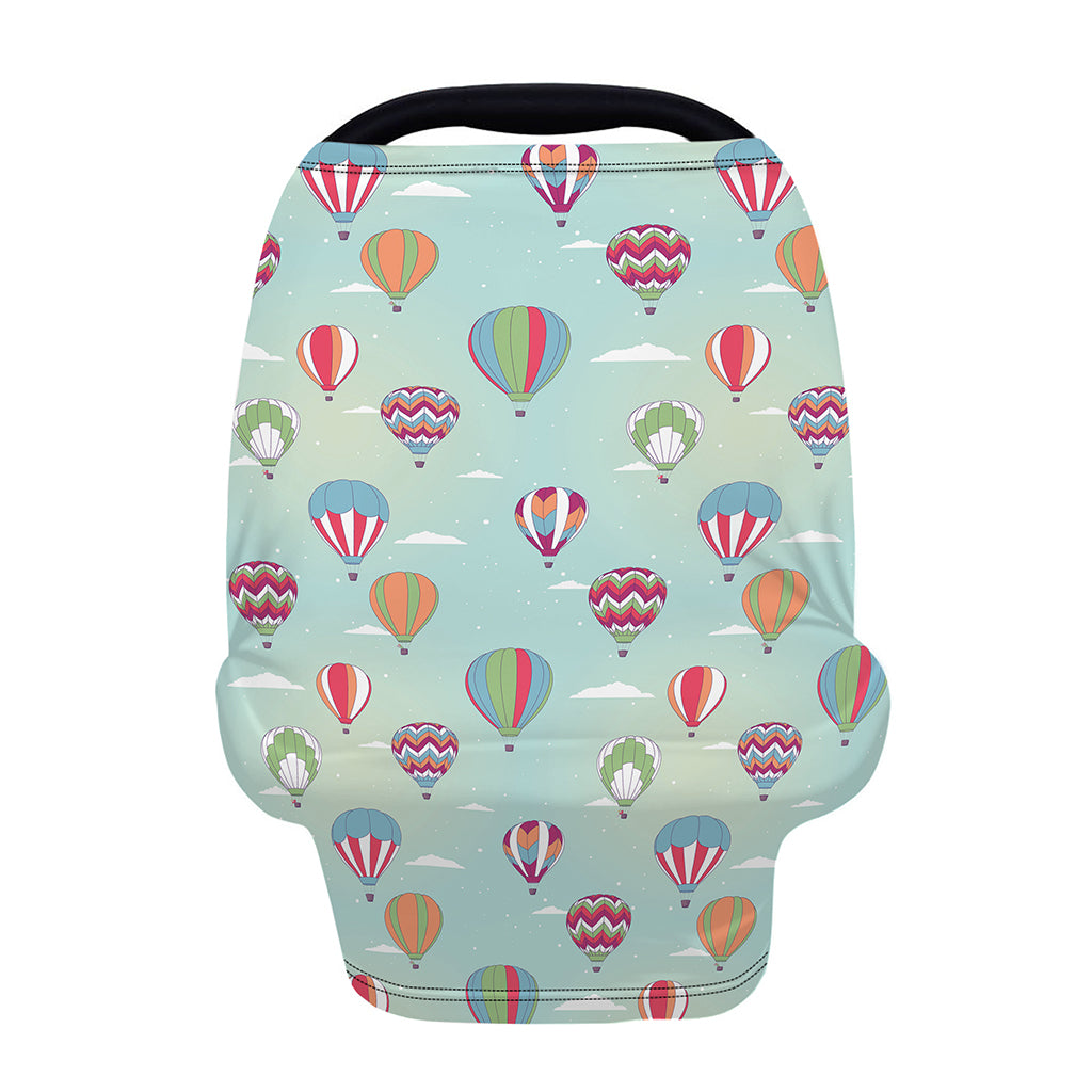 Hot Air Balloon Pattern Print Baby Seat Cover