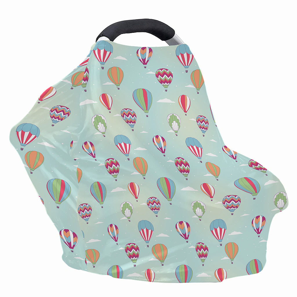 Hot Air Balloon Pattern Print Baby Seat Cover