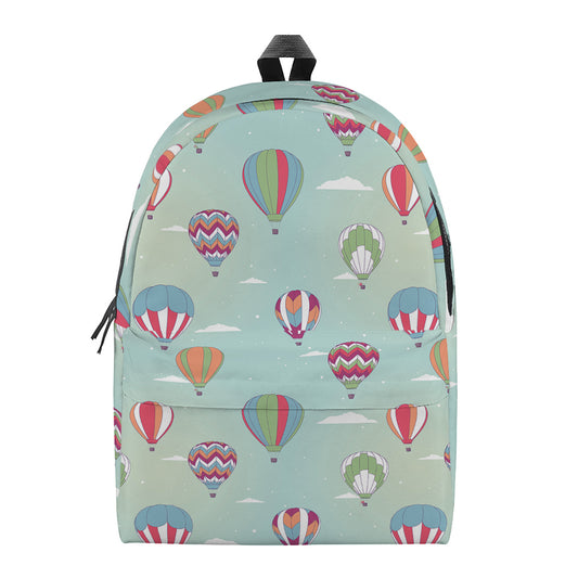 Hot Air Balloon Pattern Print Backpack