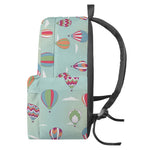 Hot Air Balloon Pattern Print Backpack