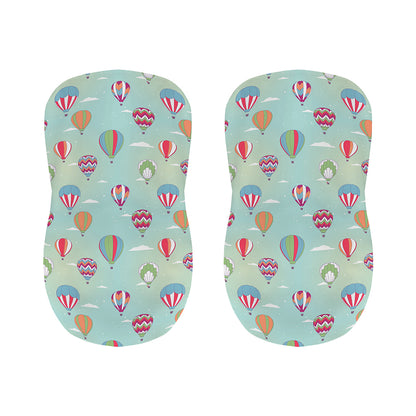 Hot Air Balloon Pattern Print Bar Stool Covers