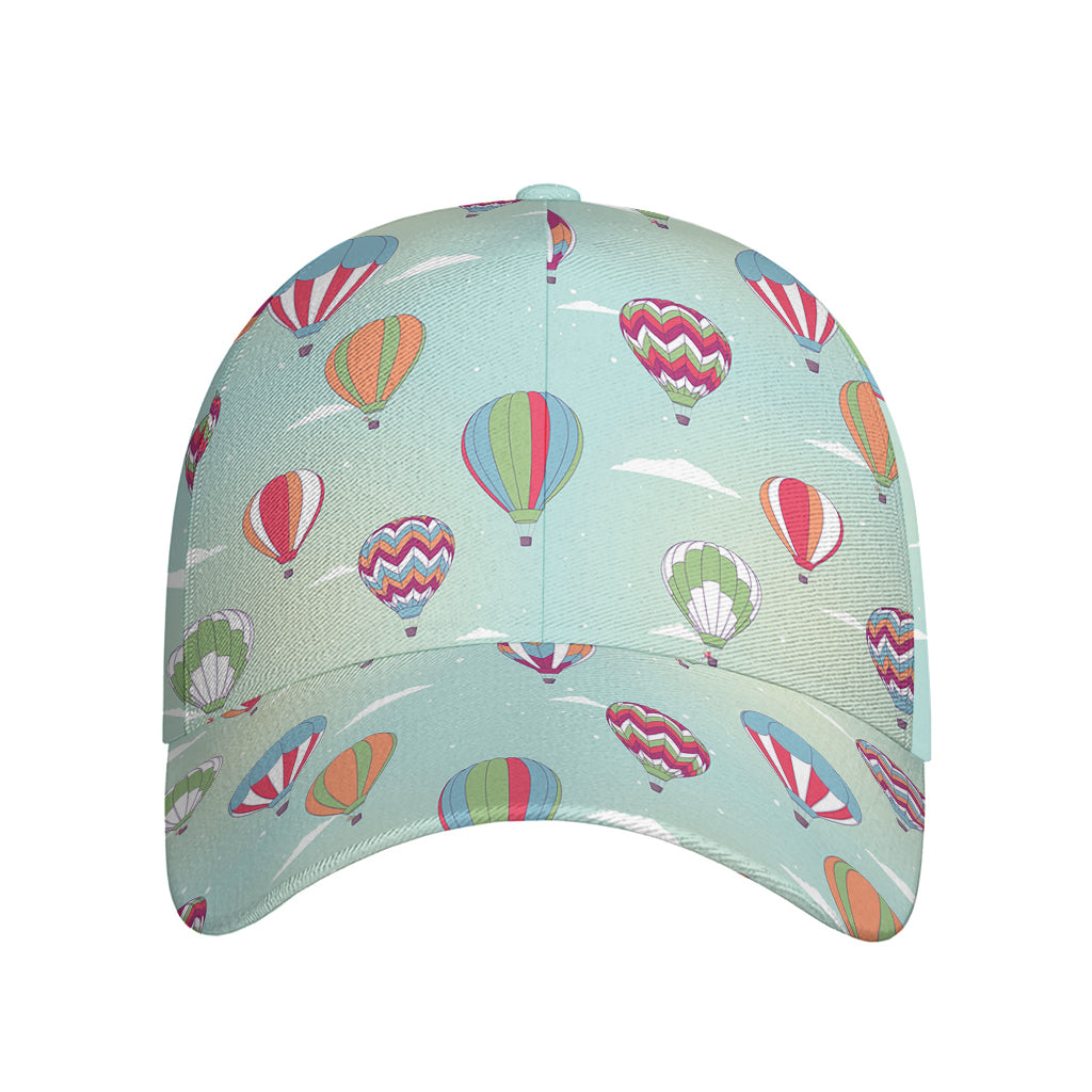 Hot Air Balloon Pattern Print Baseball Cap