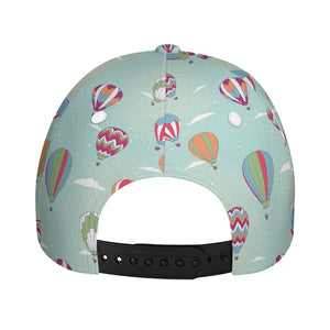 Hot Air Balloon Pattern Print Baseball Cap