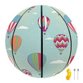 Hot Air Balloon Pattern Print Basketball