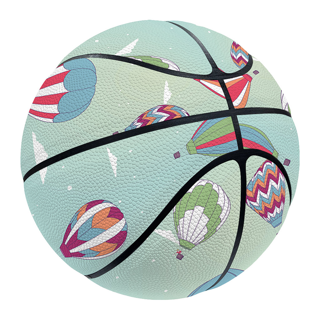 Hot Air Balloon Pattern Print Basketball