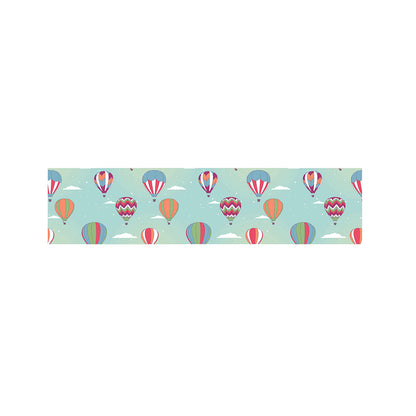 Hot Air Balloon Pattern Print Bed Runner