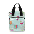 Hot Air Balloon Pattern Print Bible Tote Bag