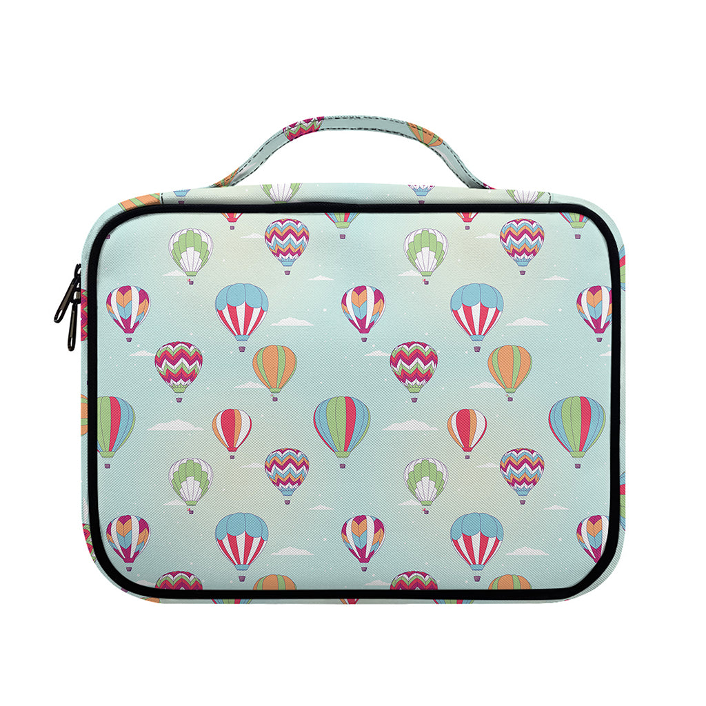 Hot Air Balloon Pattern Print Briefcase Bible Bag