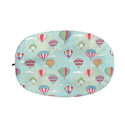 Hot Air Balloon Pattern Print Car Side Mirror Covers