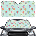 Hot Air Balloon Pattern Print Car Windshield Sun Shade