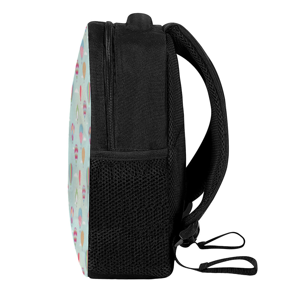 Hot Air Balloon Pattern Print Casual Backpack