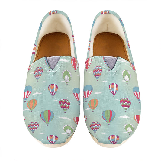 Hot Air Balloon Pattern Print Casual Shoes