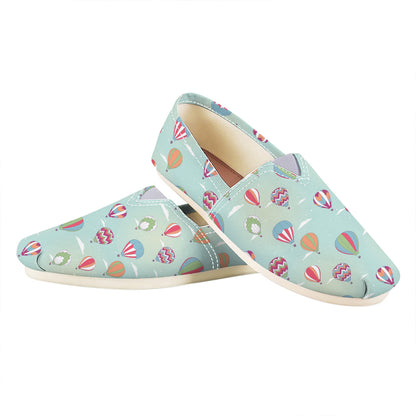 Hot Air Balloon Pattern Print Casual Shoes