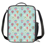 Hot Air Balloon Pattern Print Crossbody Lunch Bag