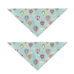 Hot Air Balloon Pattern Print Dog Bandana