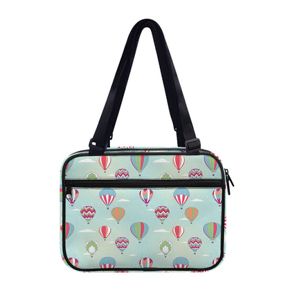 Hot Air Balloon Pattern Print Double Strap Bible Bag