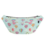 Hot Air Balloon Pattern Print Fanny Pack