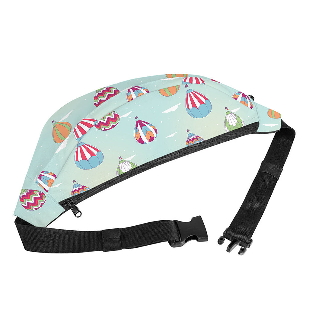 Hot Air Balloon Pattern Print Fanny Pack