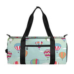 Hot Air Balloon Pattern Print Gym Bag
