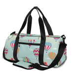 Hot Air Balloon Pattern Print Gym Bag