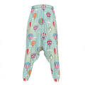 Hot Air Balloon Pattern Print Hammer Pants