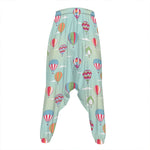 Hot Air Balloon Pattern Print Hammer Pants