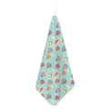 Hot Air Balloon Pattern Print Hand Towel