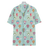 Hot Air Balloon Pattern Print Hawaiian Shirt