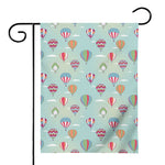 Hot Air Balloon Pattern Print House Flag