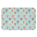 Hot Air Balloon Pattern Print Indoor Door Mat