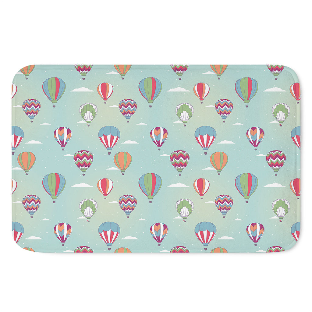 Hot Air Balloon Pattern Print Indoor Door Mat