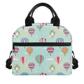 Hot Air Balloon Pattern Print Insulated Lunch Bag