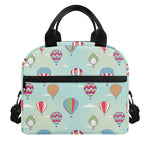 Hot Air Balloon Pattern Print Insulated Lunch Bag