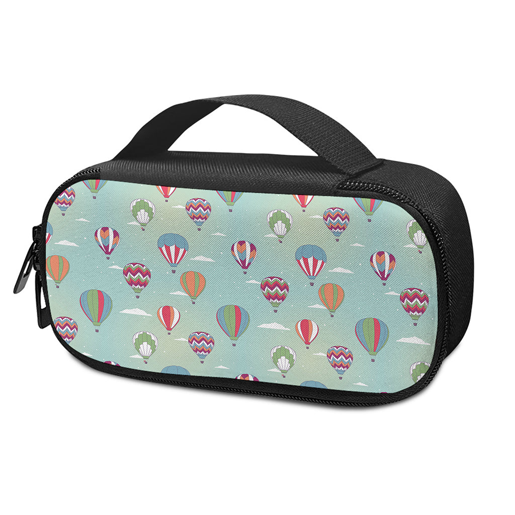 Hot Air Balloon Pattern Print Insulin Cooler Travel Case
