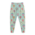 Hot Air Balloon Pattern Print Jogger Pants