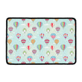 Hot Air Balloon Pattern Print Kitchen Mat